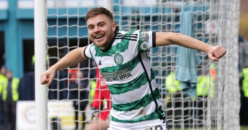 James Forrest lands ‘build the statue’ Celtic praise after FIFTEEN consecutive scoring seasons