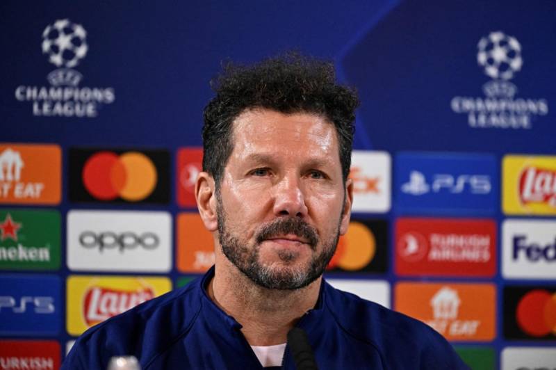 Diego Simeone makes fantastic claim about Celtic