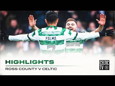 Match Highlights | Ross County 0-3 Celtic | Turnbull, Palma & Forrest sink Staggies!