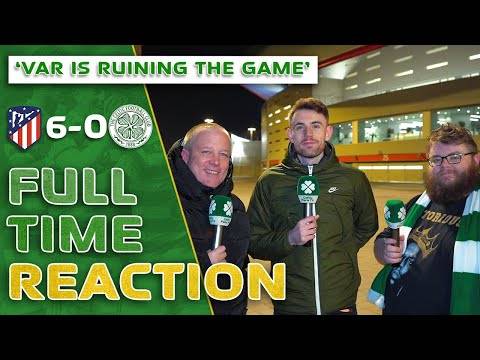 Atletico Madrid 6-0 Celtic | Full-Time Reaction