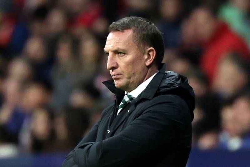 Brendan Rodgers in Celtic UCL adaptability admission