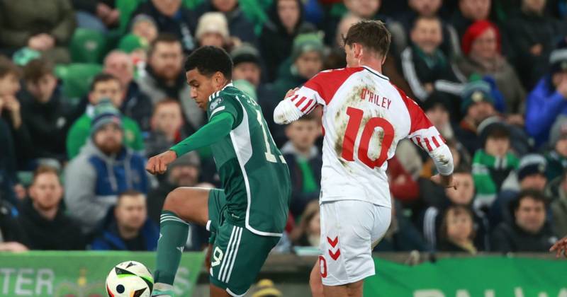 Matt O’Riley compared to Frank Lampard but Celtic star endures Denmark debut to forget