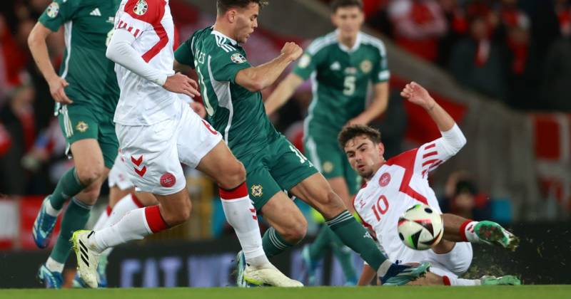 Matt O’Riley loses on Denmark debut as Celtic star gets Frank Lampard comparison from Northern Ireland legend