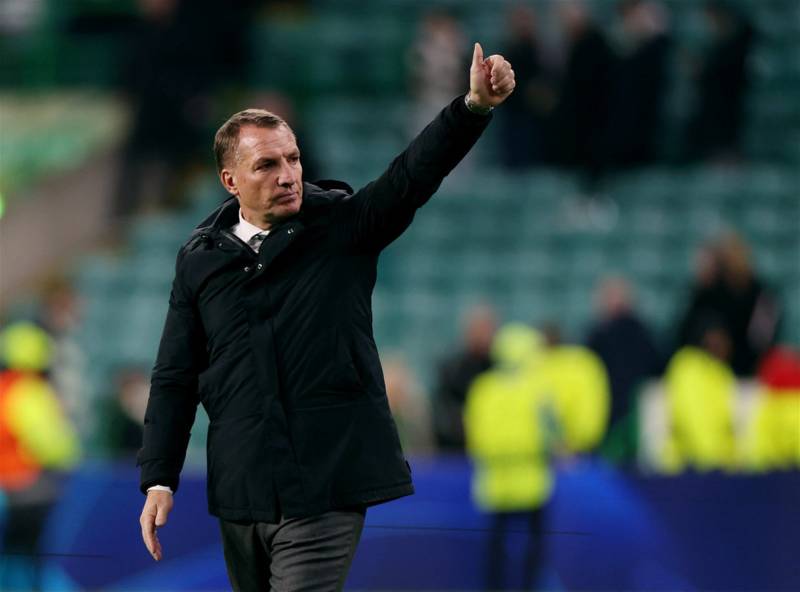 Rodgers Hails The Back Room Bhoys Who Are Starting To Make His Celtic Team Tick.