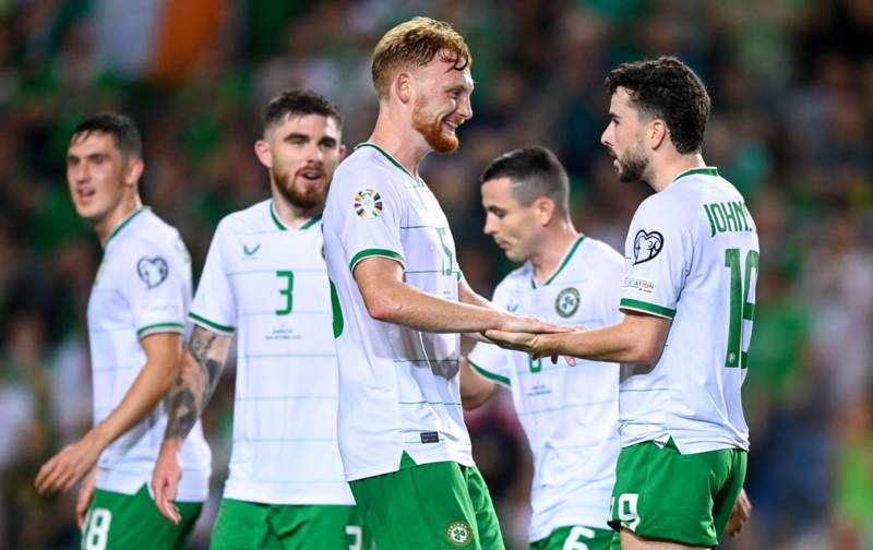 85% passing accuracy, five chances created… 24-year-old Celtic player was superb for his country last night