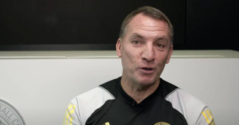 Brendan Rodgers reacts to THAT Celtic Christmas advert ending as boss reveals ‘tentative’ club media pitch