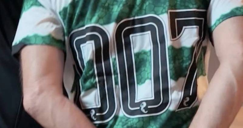 James Bond is a Celtic fan? 007 icon snapped donning Hoops jersey