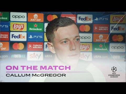 Callum McGregor on the match | Lazio 2-0 Celtic