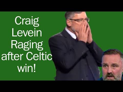 Craig Levein Raging after Celtic Comeback! 😆