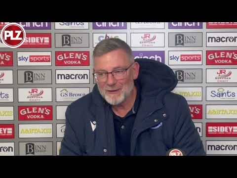 Craig Levein reacts to the 3-1 defeat to Celtic