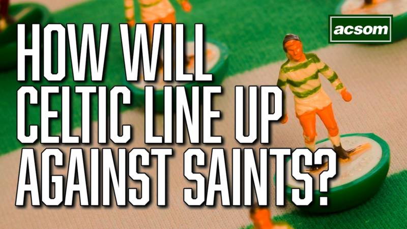 How will Brendan Rodgers line Celtic up to face St Johnstone?