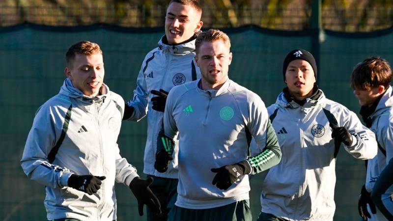 Training Gallery: Celtic v Hibernian