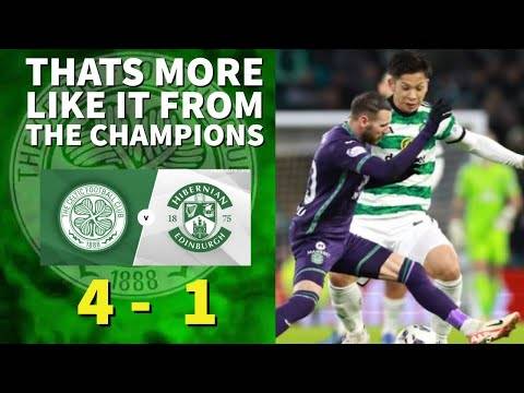 Celtic4-1 Hibs post match reaction