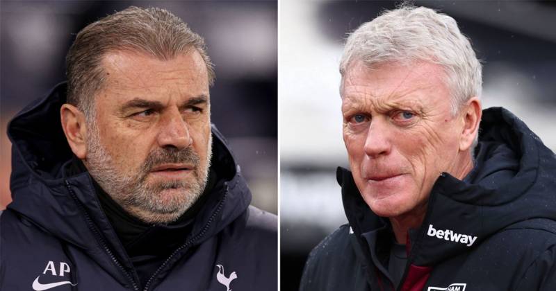 David Moyes admits surprise over Ange Postecoglou reaction after Man Utd meeting