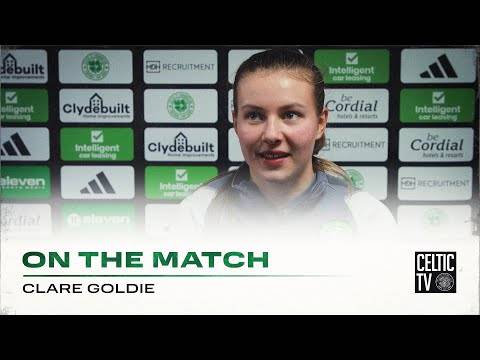 Clare Goldie On The Match | Celtic FC Women 7-0 Spartans (10/12/23)