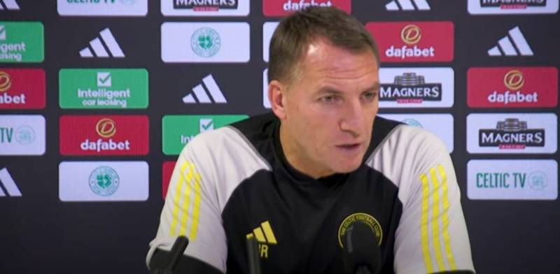 Brendan Rodgers Reacts to Green Brigade Celtic Park Return