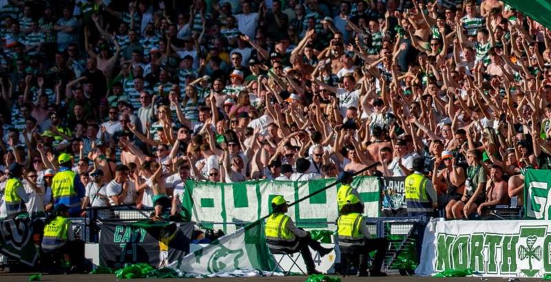 Watch extended video as the Green Brigade return to Celtic Park