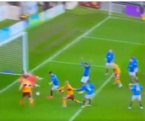 Video: Watch Motherwell denied a spot kick as Rangers go 73 games penalty-free