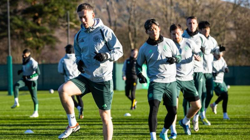 Training Gallery: Celtic v Rangers