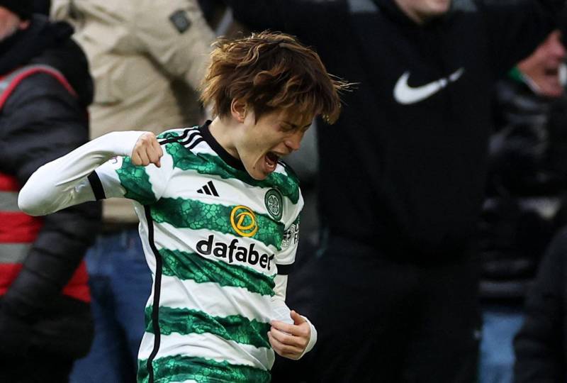 Watch Kyogo Furuhashi decide the Glasgow Derby with a stunning strike