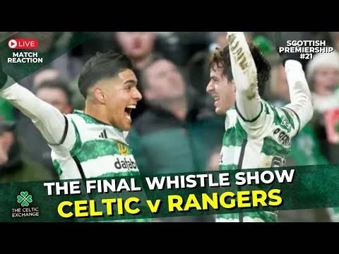 Celtic v Rangers LIVE Post Match Reaction Show | Scottish Premiership Matchday 21