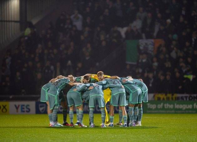 Unique Angle as Celtic First Foot the Saints in Paisley