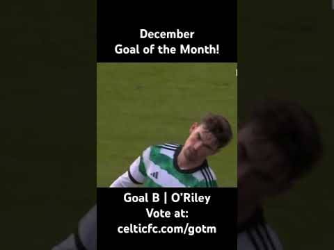 December Celtic TV’s Goal of the Month | Goal B Matt O’Riley v St Johnstone #shorts