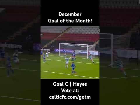 December Celtic TV’s Goal of the Month | Goal C Caitlin Hayes v Spartans #shorts