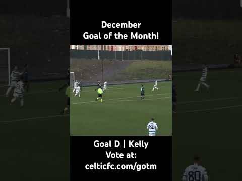 December Celtic TV’s Goal of the Month | Goal D Daniel Kelly v Feyenoord #shorts