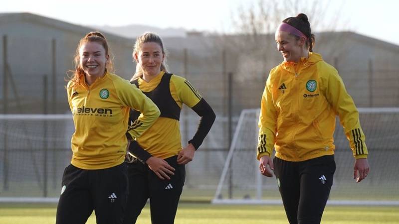 Training Gallery: Ayr United v Celtic FC Women