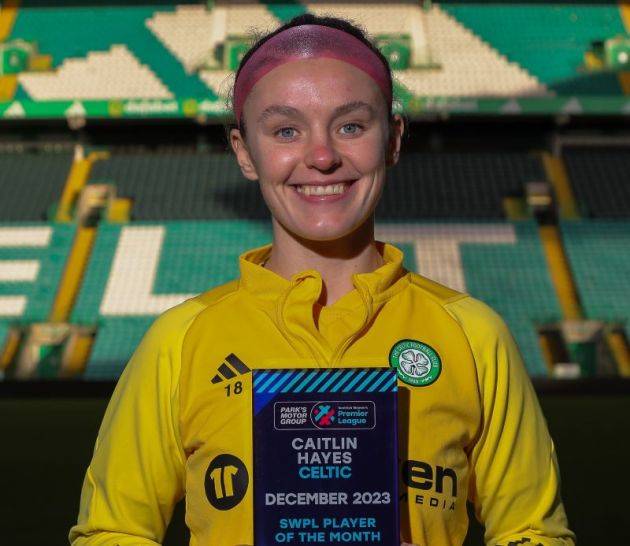 Caitlin Hayes named SWPL1 Player of the Month for December