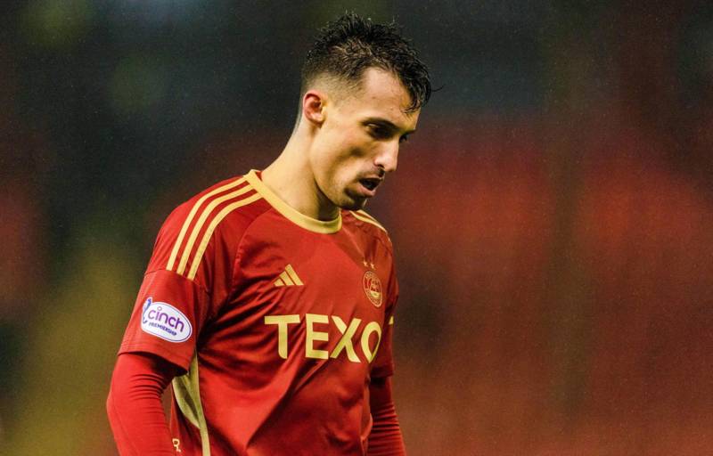 Miovski dismisses Celtic transfer talk as he hands Aberdeen big boost