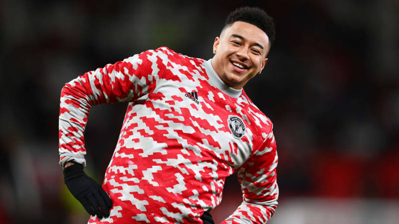 Celtic linked with high-profile move for Jesse Lingard