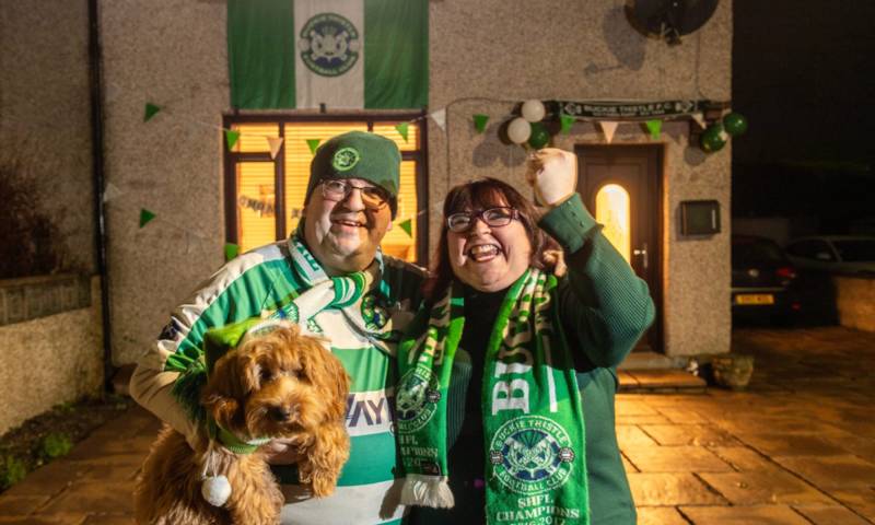 Buckie Thistle fan hopes wife is good omen for Celtic clash