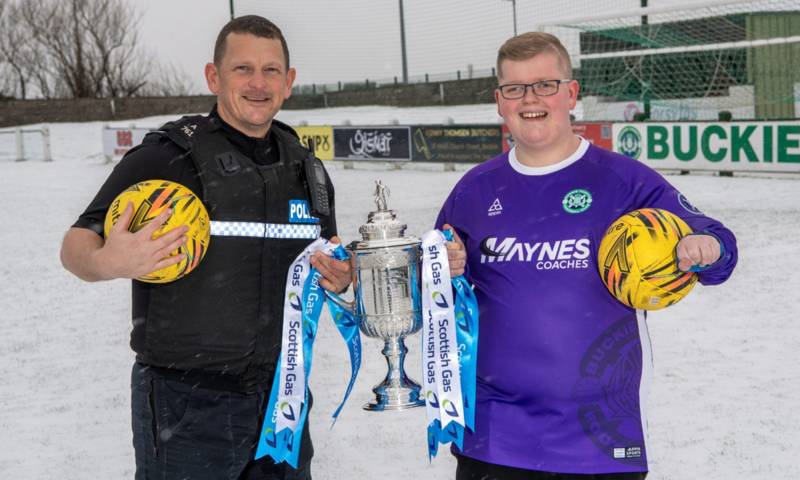 Buckie Thistle’s Darren Strong says his inspirational son Daniel ‘puts everything into perspective’ ahead of Celtic cup tie