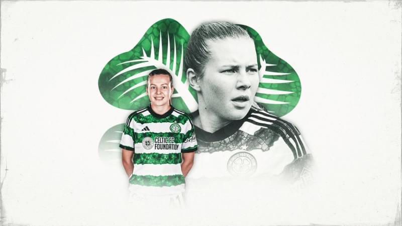 Clare Goldie puts pen to paper on her first professional contract