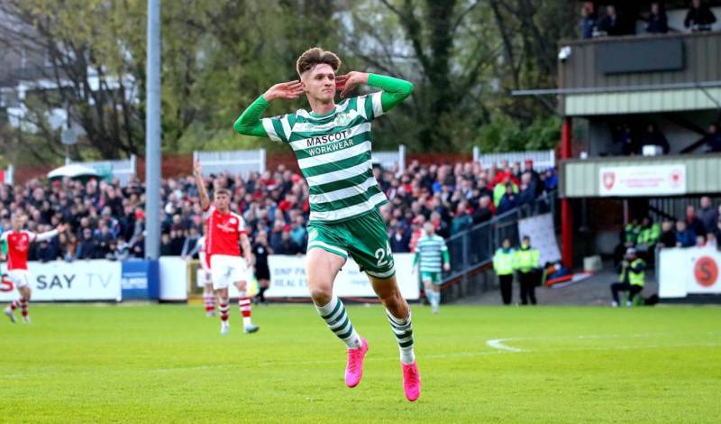 Shamrock Rovers confirm extension of Celtic striker’s loan deal