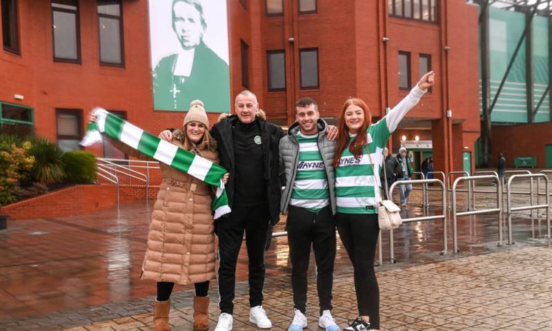 Gallery: Buckie Thistle fans soak up Celtic Park atmosphere ahead of Scottish Cup tie