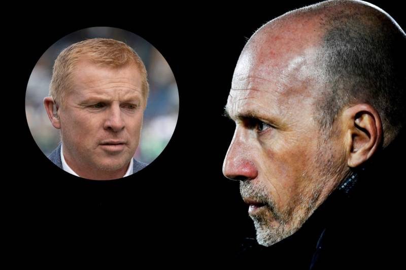 Rangers manager thanks Neil Lennon for making his job at Ibrox easier