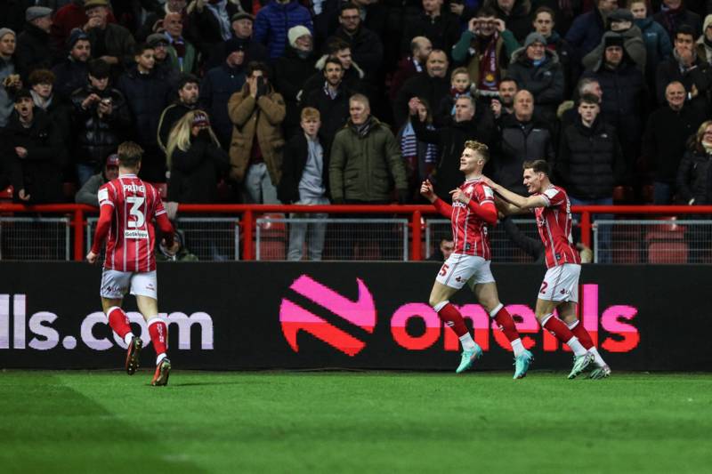 Celtic sent a transfer message involving Bristol City’s FA Cup hero Tommy Conway