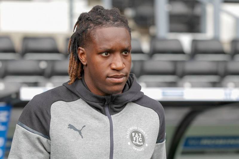 Celtic’s Bosun Lawal is shining down in Lancashire