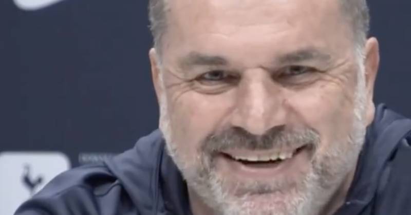 Ange Postecoglou tricks Tottenham reporters as ex Celtic boss shows funny side