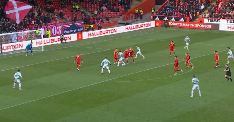 Adam Idah grabs debut assist as Celtic drops points away to Aberdeen