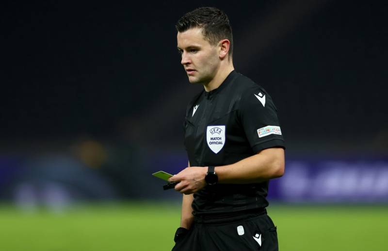 Hibernian v Celtic: Walsh to referee, Dallas on VAR