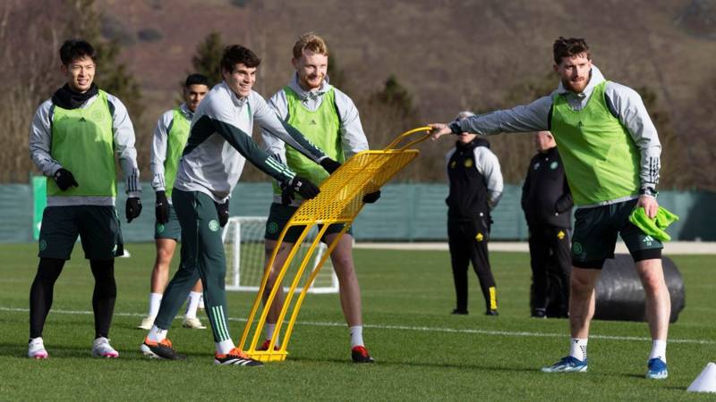 Training Gallery: Hibernian v Celtic