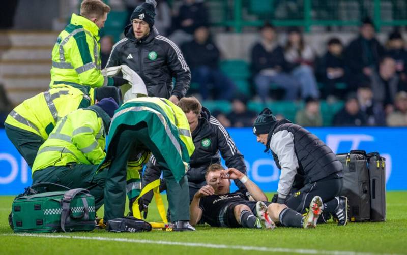 Alistair Johnston Celebrates Celtic Victory from Hospital