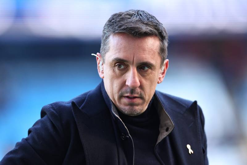 ‘Honestly’: Gary Neville shares who he felt had the better atmosphere – Rangers or Celtic