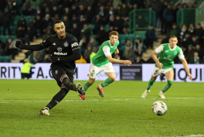 ‘Delighted’ Adam Idah reacts after scoring his first couple of goals for Celtic