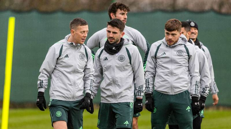 Training Gallery: Celtic v Kilmarnock