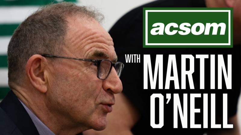 When Martin O’Neill met A Celtic State of Mind in Greenock!